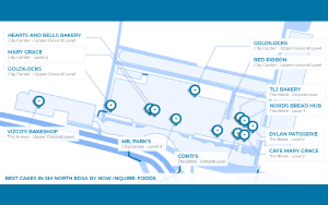 Map - Cakes in SM North